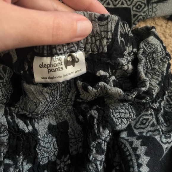 The Elephant Pants Black and Gray Harlem Style Pants - Picture 5 of 8